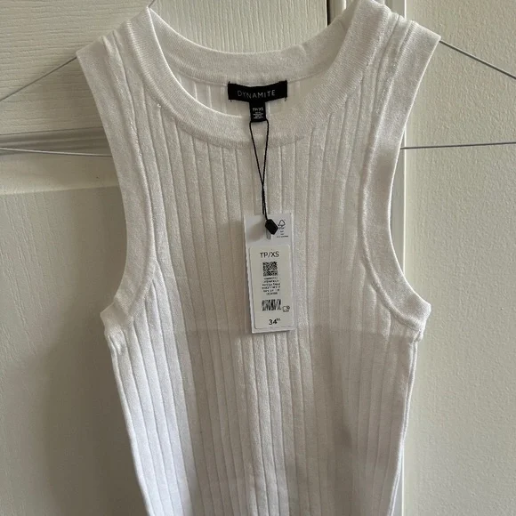 New Dynamite Ribbed Muscle Tank - Picture 3 of 7